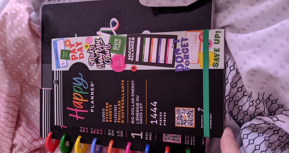 Happy Planner Classic Sticker Sheets - Vibrant Multicolor
